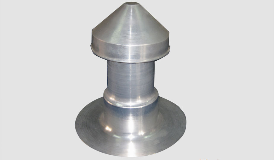 Stainless Steel Spinning Chimney Pipe For Ventilation System Accessories