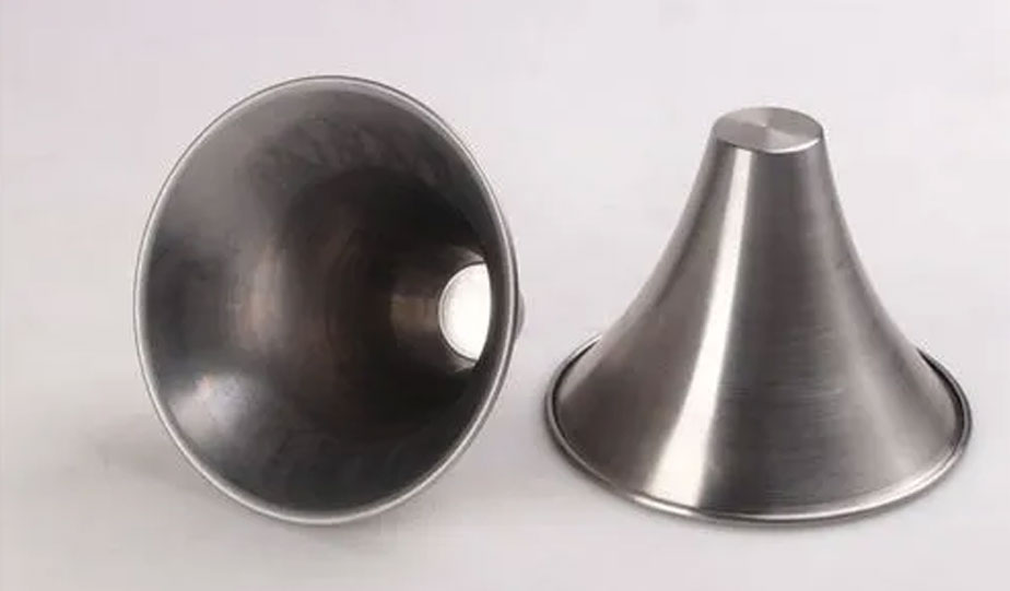 Stainless Steel Trumpet Horn Metal Spinning Cone