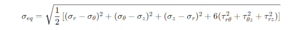 the von Mises yield criterion is commonly used